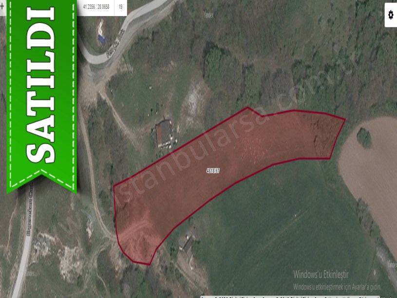 Silivri Büyükçavuşluda Satılık Arsa , 750 m2 Hisseli 