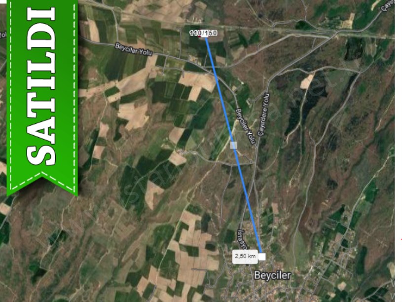 Silivri Çayırdere Mah Satılık Arsa , 2,220 m2 Çaplı Yolu Var