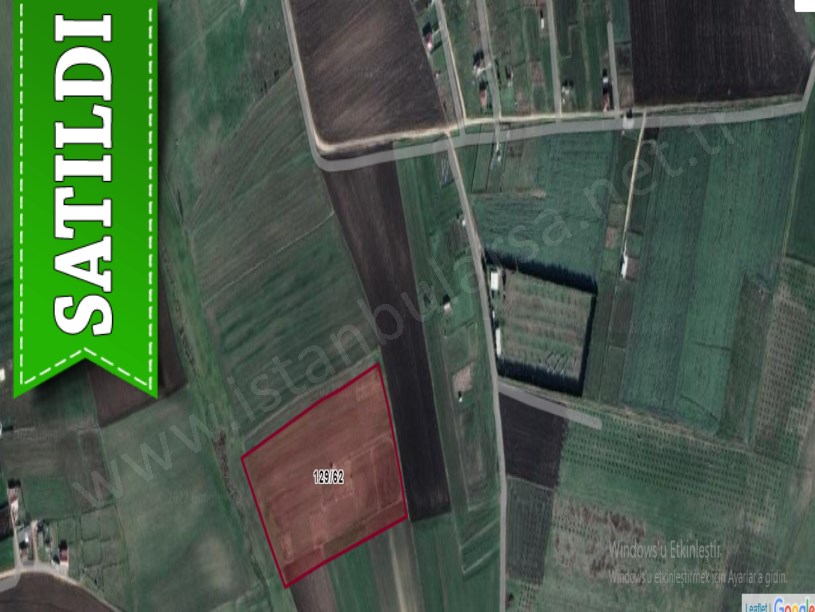 Çatalca İzzettinde Satılık Arsa , 2,250 M2 Çaplı Yolu var
