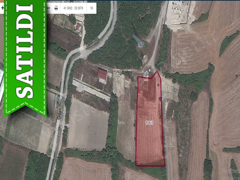 Arnavutköy Balabanda Satılık Arsa , 384 M2 Yolu Var Hisseli