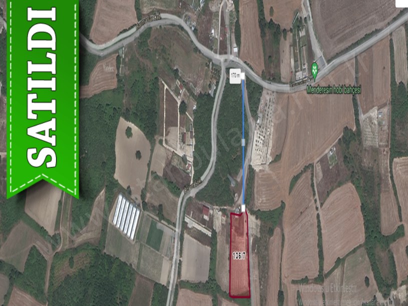 Arnavutköy Balabanda Satılık Arsa , 384 M2 Yolu Var Hisseli