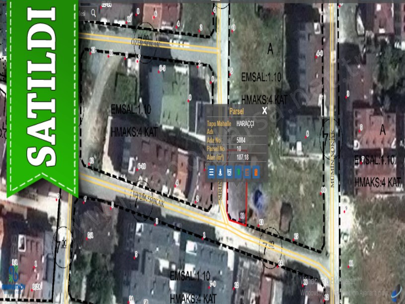 Arnavutköy Haraççıda Satılık Arsa , 186 m2 Köşe Başı İmarlı