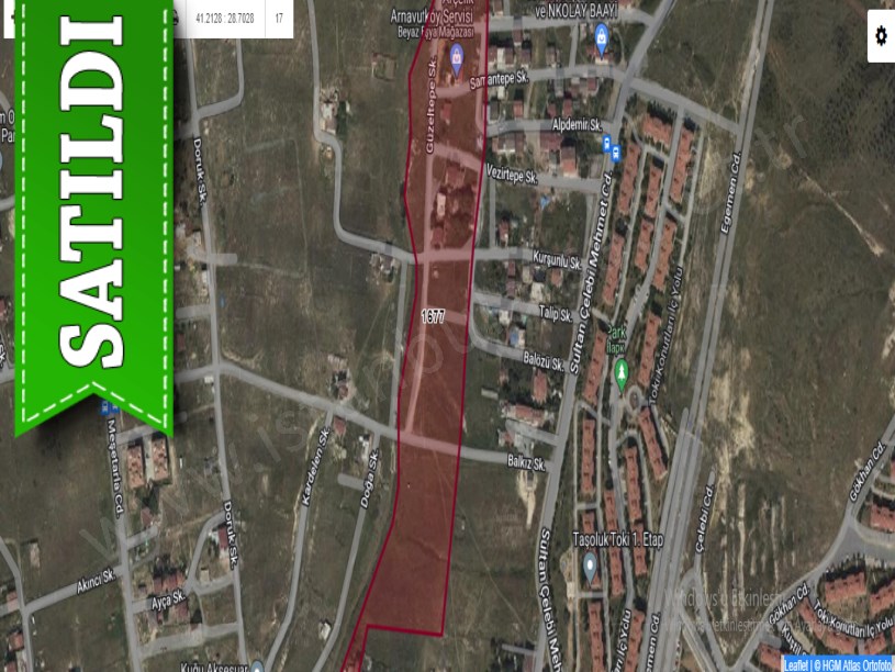 Arnavutköy Taşolukta Satılık Müstakil Ev , Masrafsız 2+1 
