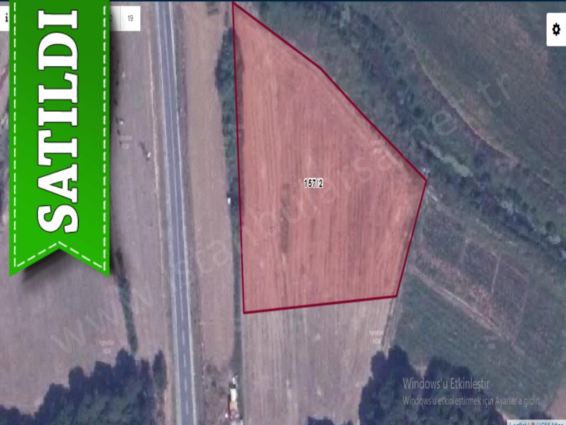 Çatalca Belgratta Satılık Arsa , 250 m2 Caddeye Yakın Hisseli