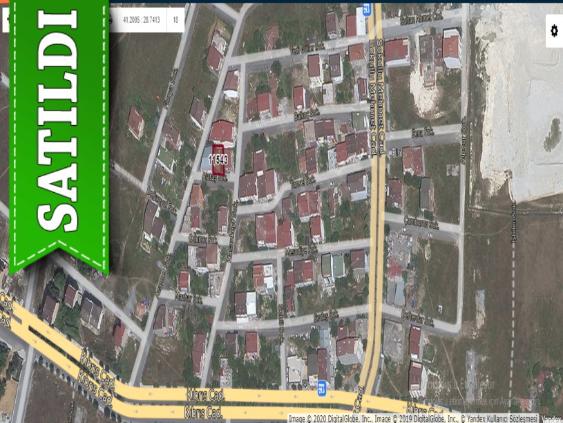 Arnavutköy Çardaktepe,de Satılık Arsa , 163 m2 Konut imarlı Müstakil