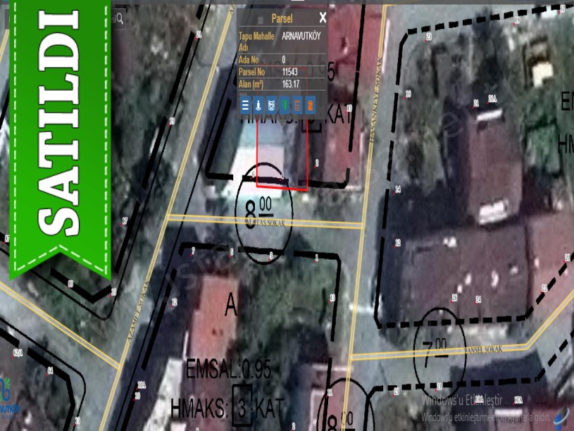 Arnavutköy Çardaktepe,de Satılık Arsa , 163 m2 Konut imarlı Müstakil