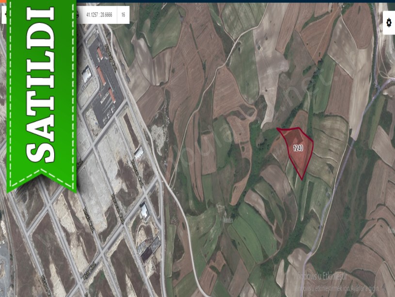 Arnavutköy Sazlıbosna Satılık Arsa , 3,800 M2 Kanal İstanbul Manzaralı 