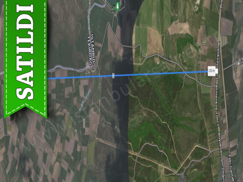 Silivri Değirmenköyde Satılık Arsa , 800 m2 Çaplı Muvafakatnameli