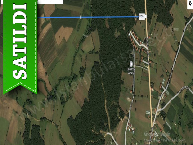 Çatalca Karacaköyde Satılık Arsa , 435 m2 Hisseli