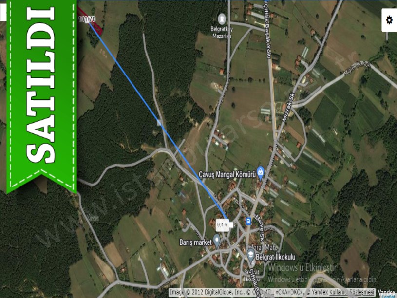 Çatalca Belgratta Satılık Arsa , 675 m2 Hisseli 