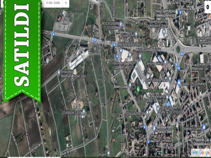 Arnavutköy Çilingirde Satılık Arsa , 217 m2 Hisseli İmarlı