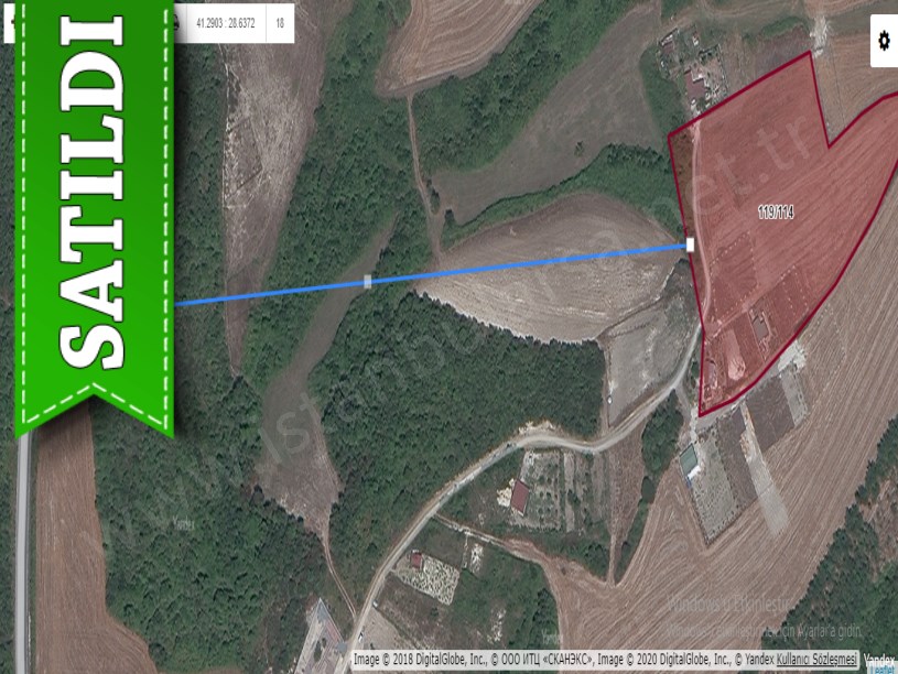 Arnavutköy Boyalıkta Satılık Arsa , 675 M2 Etrafı Çevrili