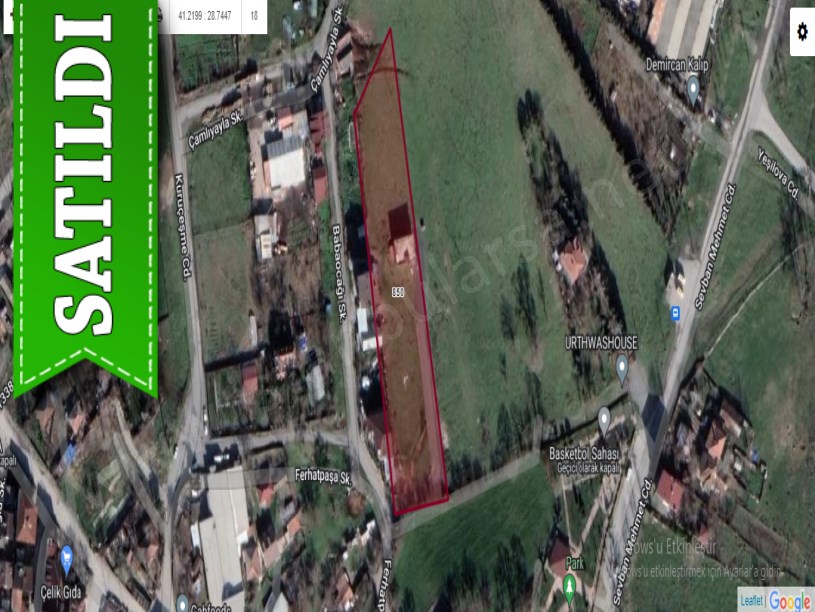 Arnavutköy İmrahorda Satılık Arsa , 1,110 M2 İmarlı Merkezde