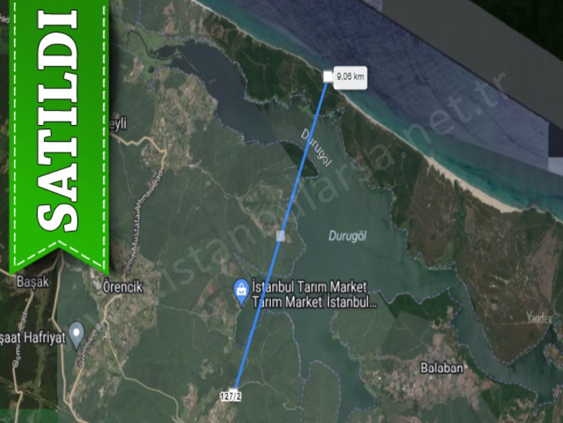 Çatalca Yazlıkköyde Satılık  Arsa , 400 M2 Yolu Var Hisseli