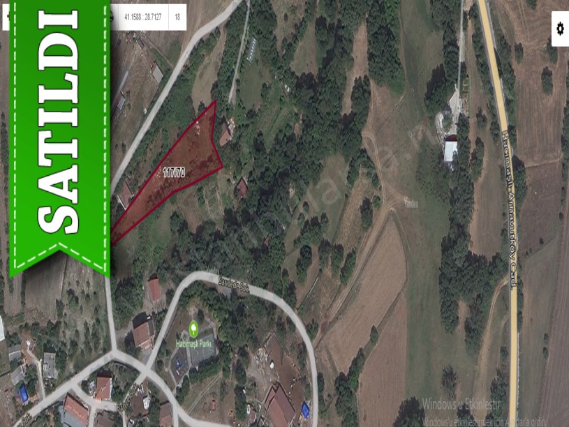 Arnavutköy Hacımaşlıda Satılık Tarla , 2,200 m2 Müstakil Merkezde İmarlı
