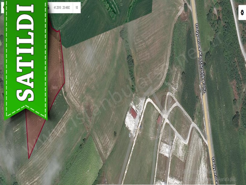 Çatalca Dağyenicede Satılık  Arsa , 712 M2 Evlerin Yakını 