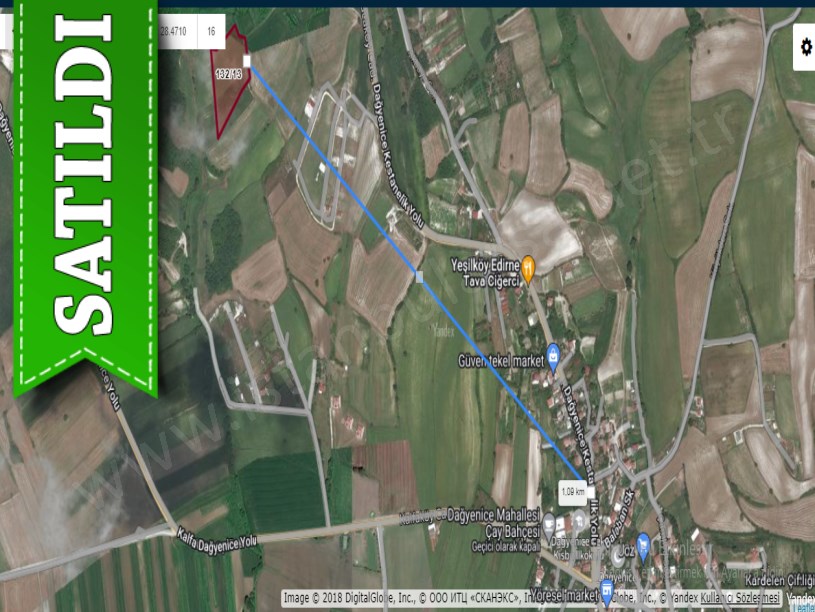 Çatalca Dağyenicede Satılık  Arsa , 712 M2 Evlerin Yakını 
