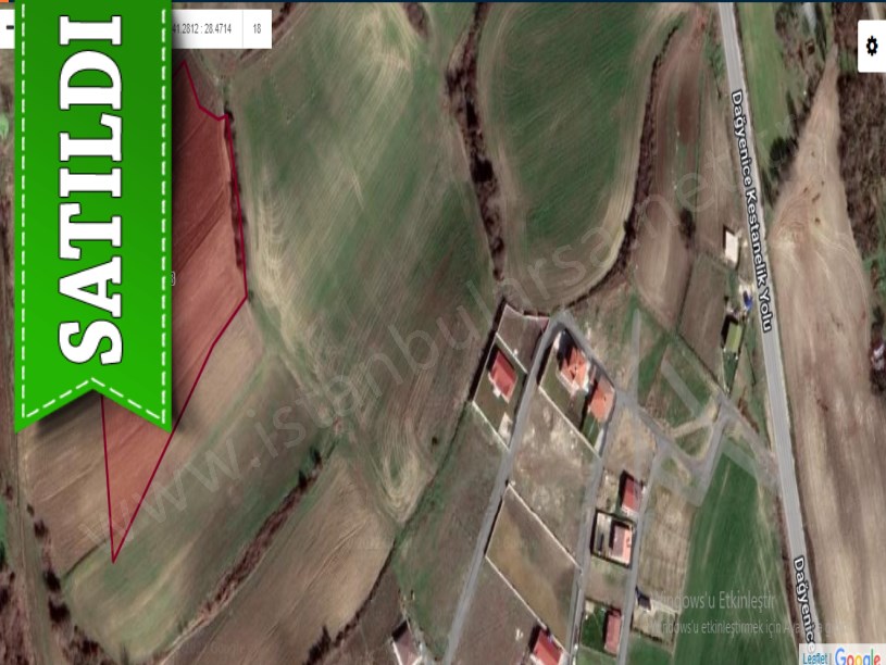 Çatalca Dağyenicede Satılık  Arsa , 712 M2 Evlerin Yakını 
