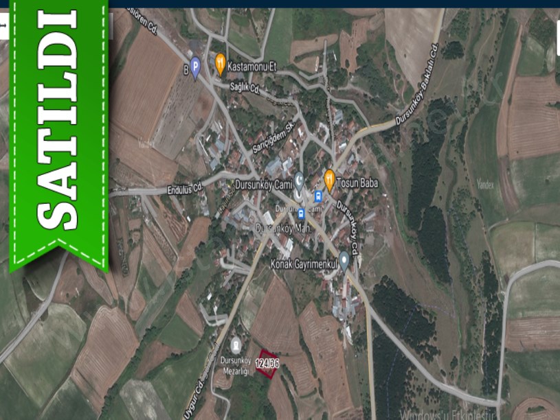 Arnavutköy Dursunköyde Satılık Arsa , 287 M2 Merkezde Çaplı 