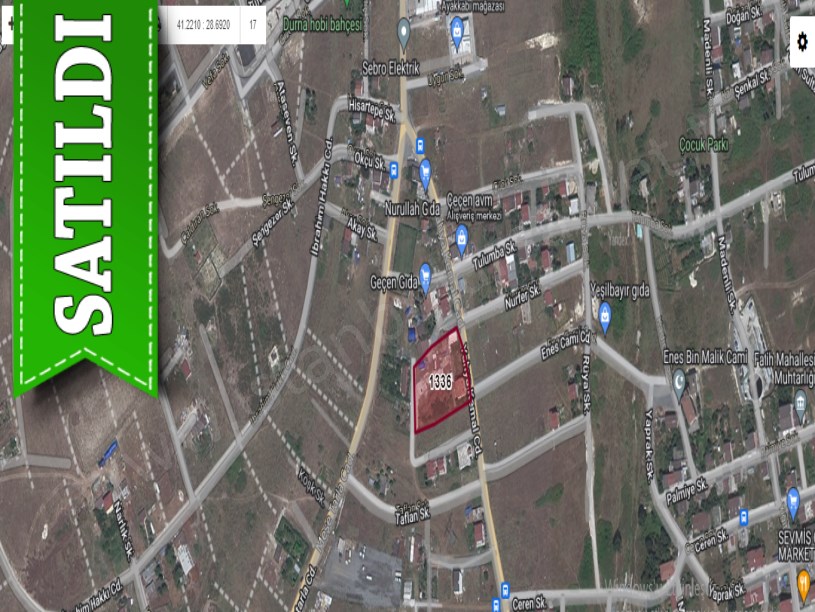Arnavutköy Taşolukta Satılık Arsa , 146 M2 imarlı Çaplı 
