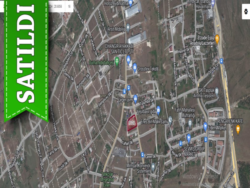 Arnavutköy Taşolukta Satılık Arsa , 146 M2 imarlı Çaplı 