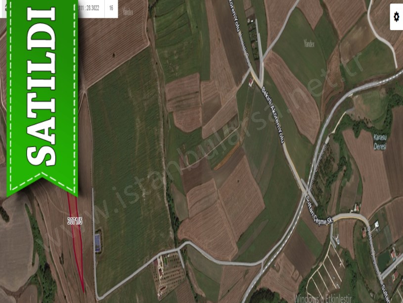 Silivri Kurfallıda Satılık Arsa , 645 M2 Evlerin Yakını Hisseli