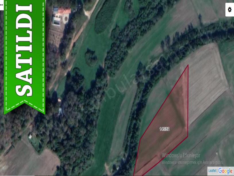 Çatalca Karacaköyde Satılık Arsa , 1,020 m2 Çevrili Çaplı 