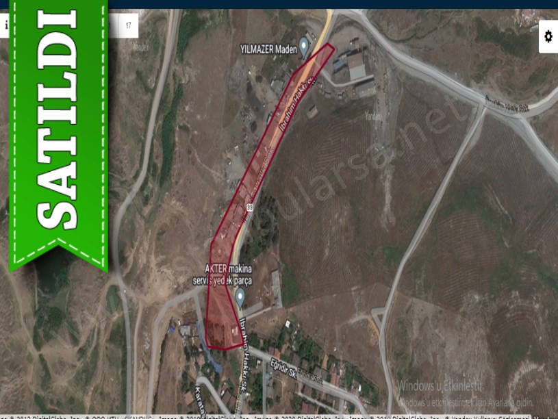 Eyüp Akpınarda Satılık Arsa , 300 m2 Hisseli Muvafakatnameli