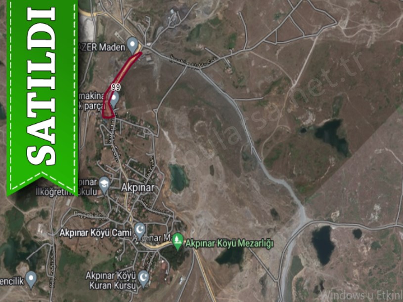 Eyüp Akpınarda Satılık Arsa , 300 m2 Hisseli Muvafakatnameli