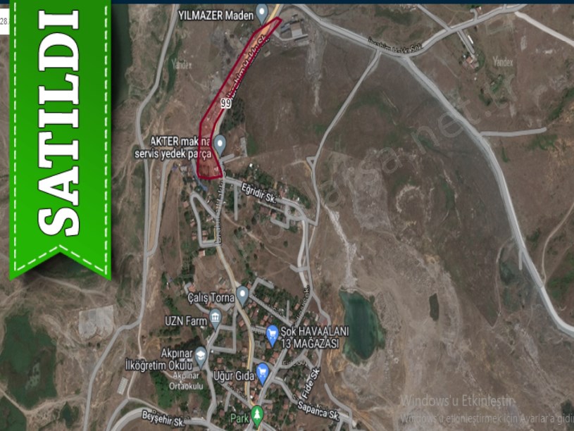Eyüp Akpınarda Satılık Arsa , 300 m2 Hisseli Muvafakatnameli