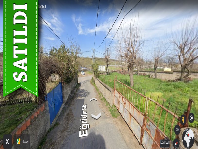 Eyüp Akpınarda Satılık Arsa , 300 m2 Hisseli Muvafakatnameli
