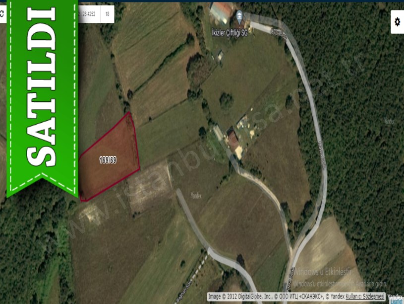 Çatalca Çiftlikköyde Satılık Arsa , 306 M2 Çevrili Çaplı