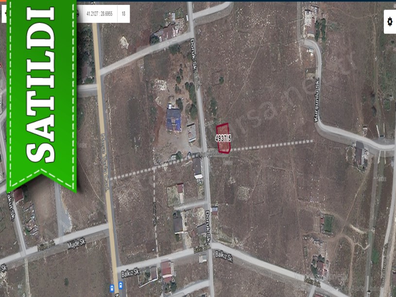 Arnavutköy Taşolukta Satılık Arsa , 330 m2  Cadde Cephe Müstakil 