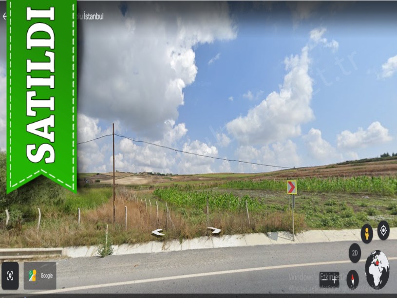 Arnavutköy Haraççıda Satılık Arsa , 805 M2 Yola Cephe Hisseli
