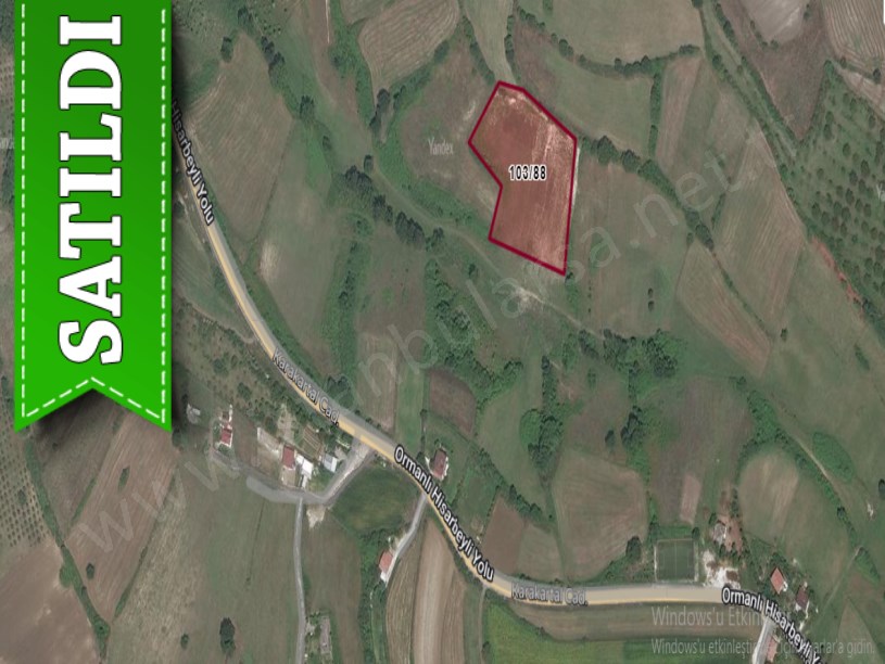 Çatalca Hisarbeylide Satılık Arsa , 500 m2 Çevrili Çaplı 