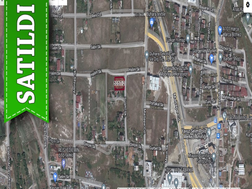 Arnavutköy Haraççıda Satılık Arsa , 98  m2 Hisseli İmarlı