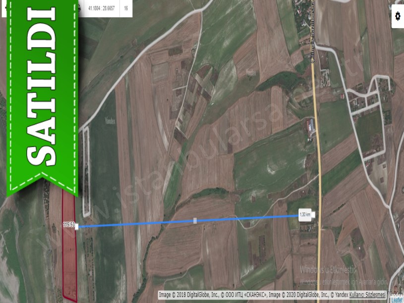 Arnavutköy Çilingirde Satılık Arsa , 333 M2 Çevrili İmarlı