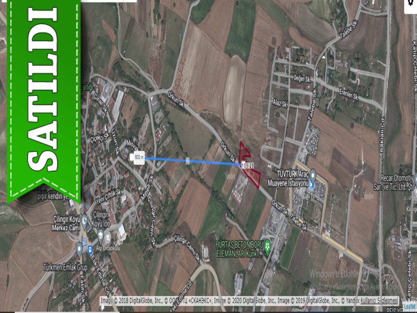 Arnavutköy Çilingirde Satılık Arsa , 150 M2 Çevrili Muayene İstasyonu Yakını