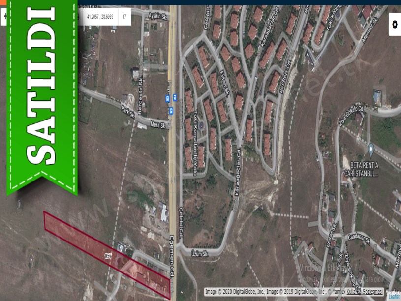 Arnavutköy Taşolukta Satılık Arsa , 276 M2 Cadde Yakını
