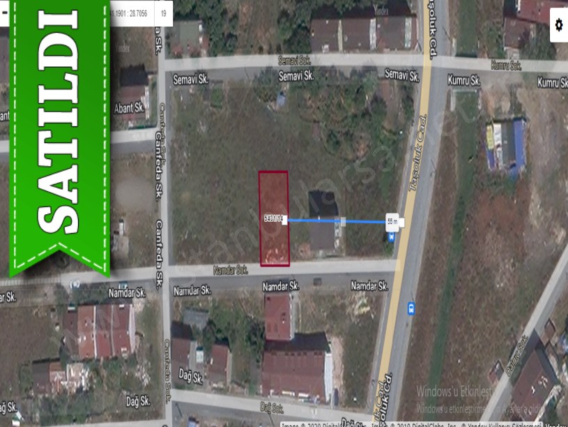 Arnavutköy Taşolukta Satılık Arsa , 327 M2 Müstakil 3 Katlı İmarlı