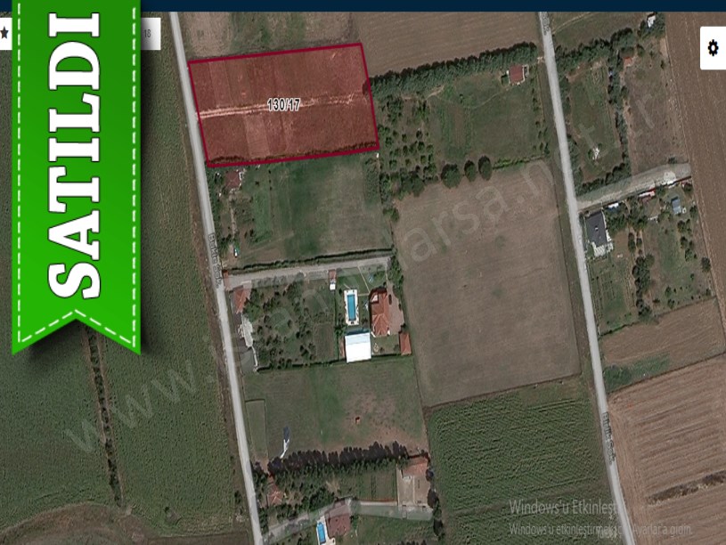 Çatalca İzzettinde Satılık Arsa , 300 M2 Çaplı Çevrili
