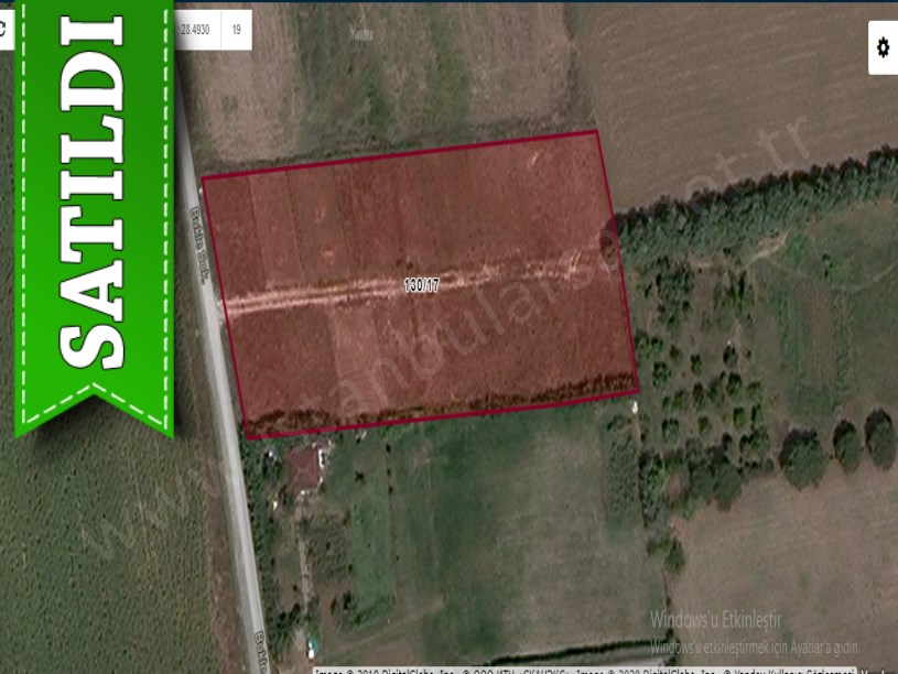 Çatalca İzzettinde Satılık Arsa , 300 M2 Çaplı Çevrili