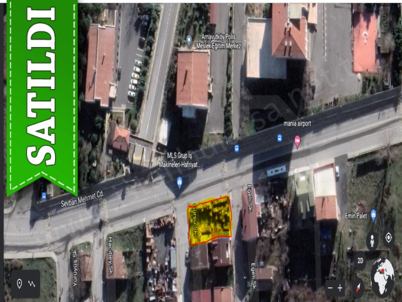 Arnavutköy Yavuz Selim Mah. Satılık Arsa , 525 M2 Ticari İmarlı