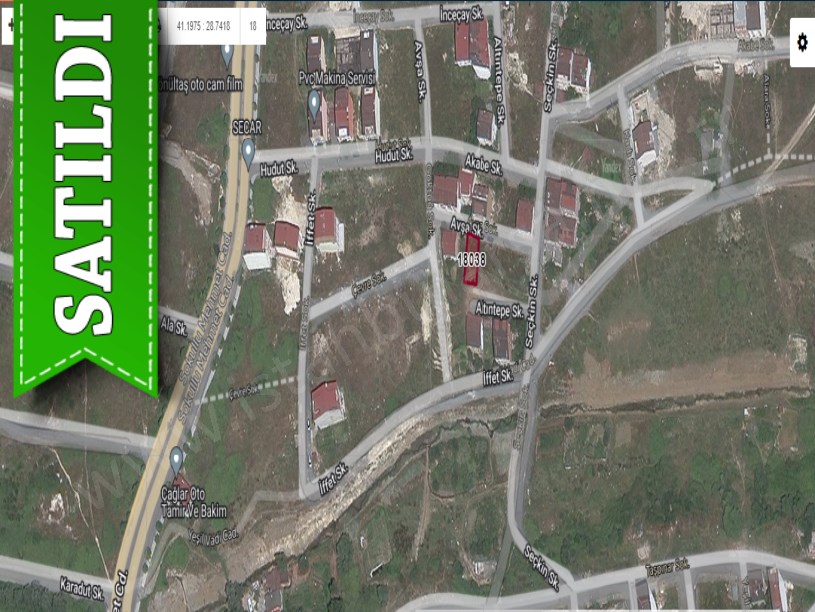 Arnavutköy İslambeyde Satılık Arsa , 138 M2 Konut imarlı Müstakil 