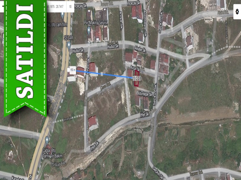 Arnavutköy İslambeyde Satılık Arsa , 138 M2 Konut imarlı Müstakil 