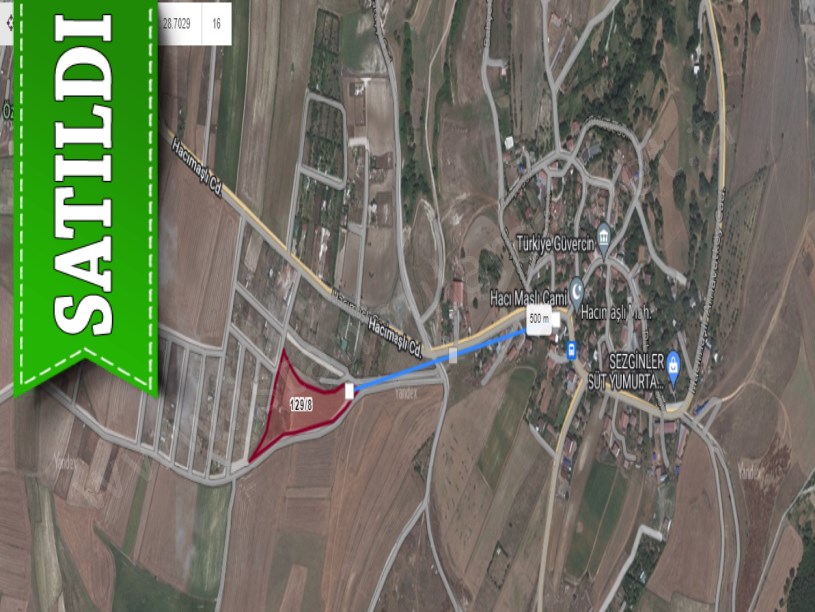 Arnavutköy Hacımaşlıda Satılık Arsa , 300 M2 Evlerin Yakını Yolu Var