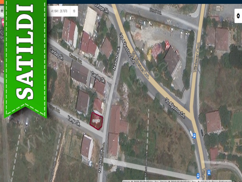 Arnavutköy Boğazköyde Satılık Arsa , 103 M2 KöşeBaşı Çevrili