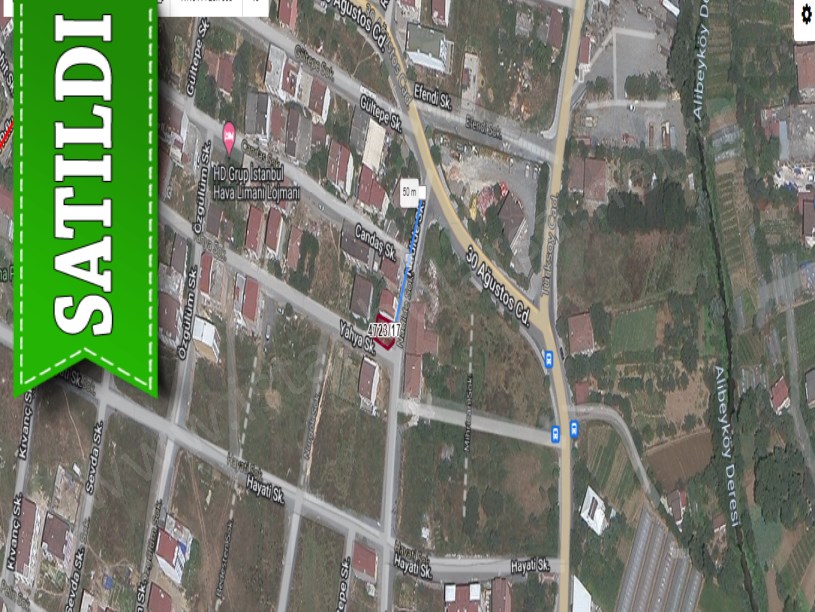 Arnavutköy Boğazköyde Satılık Arsa , 103 M2 KöşeBaşı Çevrili
