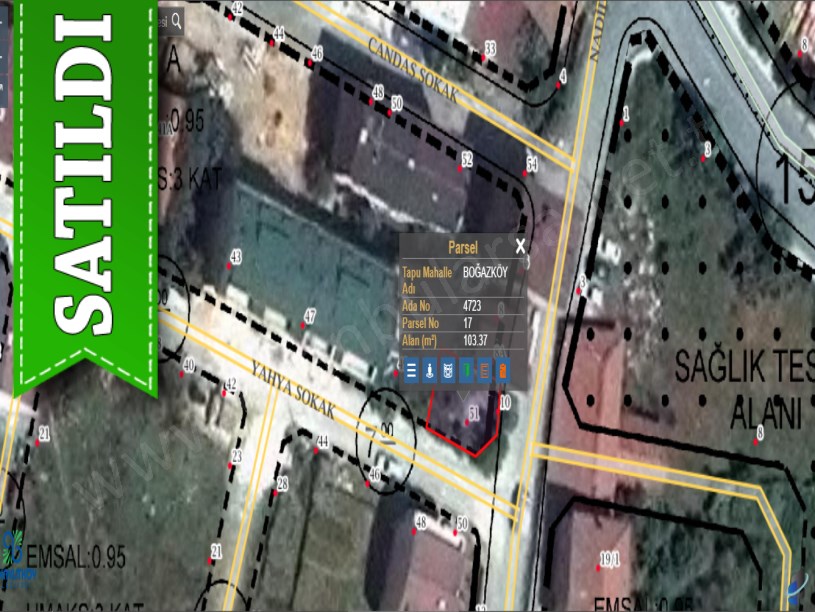 Arnavutköy Boğazköyde Satılık Arsa , 103 M2 KöşeBaşı Çevrili
