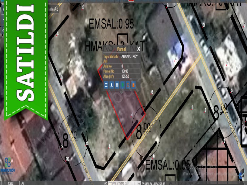 Arnavutköy Yavuz Selim Mah. Satılık Arsa , 185 m2 Polis Okulu Karşısı İmarlı
